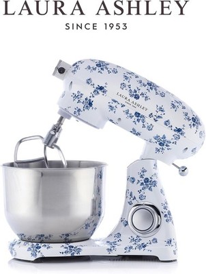 Laura Ashley Küchenmaschine 6L 1800W VQ China Rose Mixer mit Edelstahlschüssel