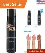 Self Tanner Foam - Quick Drying, Streak-Free Tan for Medium Deep Skin