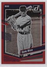 2023 Panini Donruss Holo Red 1428/2023 Sam Rice #164 HOF w1s