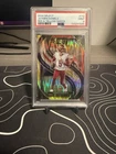 2024 Panini Select Jayden Daniels #112 Red & Yellow Shock Prizm Rookie PSA 9