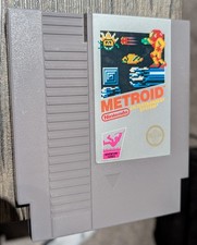 Metroid - NES Nintendo Entertainment System - 5 screw - tested - CART ONLY!!