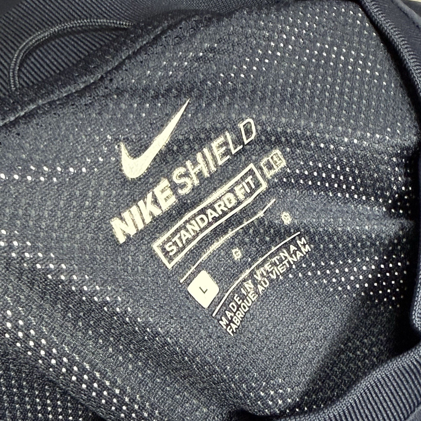 Nike Shield Wind Resistant Training Pullover Navy… - image 3