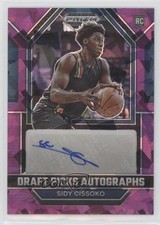 2023 Panini Prizm Draft Picks Purple Ice 63/99 Sidy Cissoko #DPA-SCS Auto 13i1