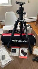 Manfrotto MKBFRLA4BK-BH Befree Advanced Travel Tripod, 494 Ball Head, Lever Lock