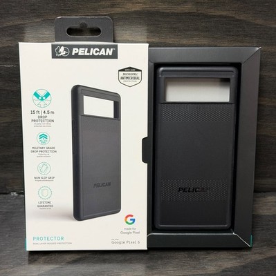 Pelican Protector Rugged Slim Case for Google Pixel 6 (6.4'') ONLY Black Used-VG