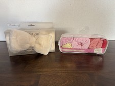 Skincare Routine Makeup Accessories Plushie Headband Terry Scrunchies Bundle NIB