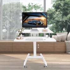 Computer Desk Gaming Table 31.5 Inch Home Office Writing PC Wooden Table