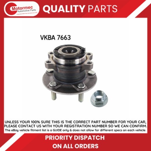 Wheel bearing VKBA 7663 SKF for MITSUBISHI PEUGEOT CITROËN - Image 41