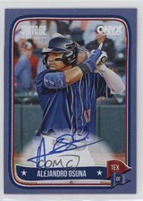 2024 Onyx Vintage Extended Blue Nero 1/25 Alejandro Osuna #VAALOS Auto 0j81