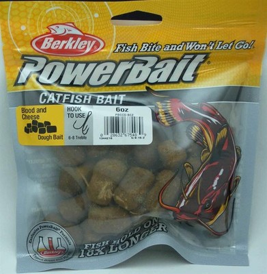 Berkley Powerbait – Appât Poisson-chat 6 Oz – Morceaux Sang De Foie – Neuf