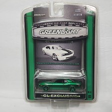 2007 GreenLight GL Exclusive MOC Dodge Challenger Hemi Green 1/64 Ltd 1/2500