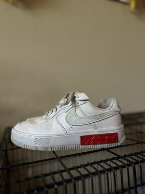 Nike Air Force 1 Low Men's React Multicolor Shoes, Size 8
