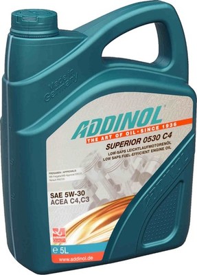 ADDINOL Superior 0530 C4 5 Liter 5W-30 Low SAPS Longlife Motoröl 5L