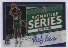 2020 Panini Donruss Optic Signature Series Purple Prizm Ricky Pierce Auto 0l4h