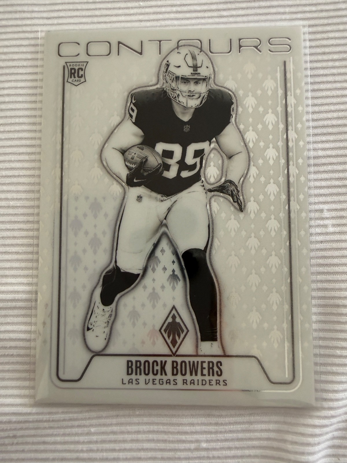 2024 Panini Phoenix Contours RC #CON-BBS- Brock Bowers- Raiders