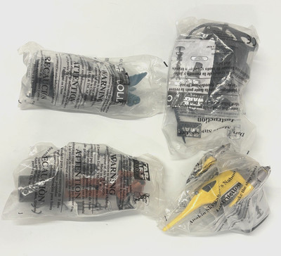 Star Wars Episode I 1999 - KFC - 4x Sealed Collectables inkl. Darth Maul, Watto
