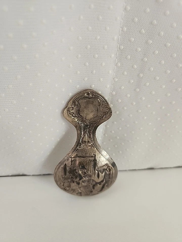 Our Lady of Walsingham Tea Caddy spoon. Silver Souvenir Spoon. - Image 2 of 4