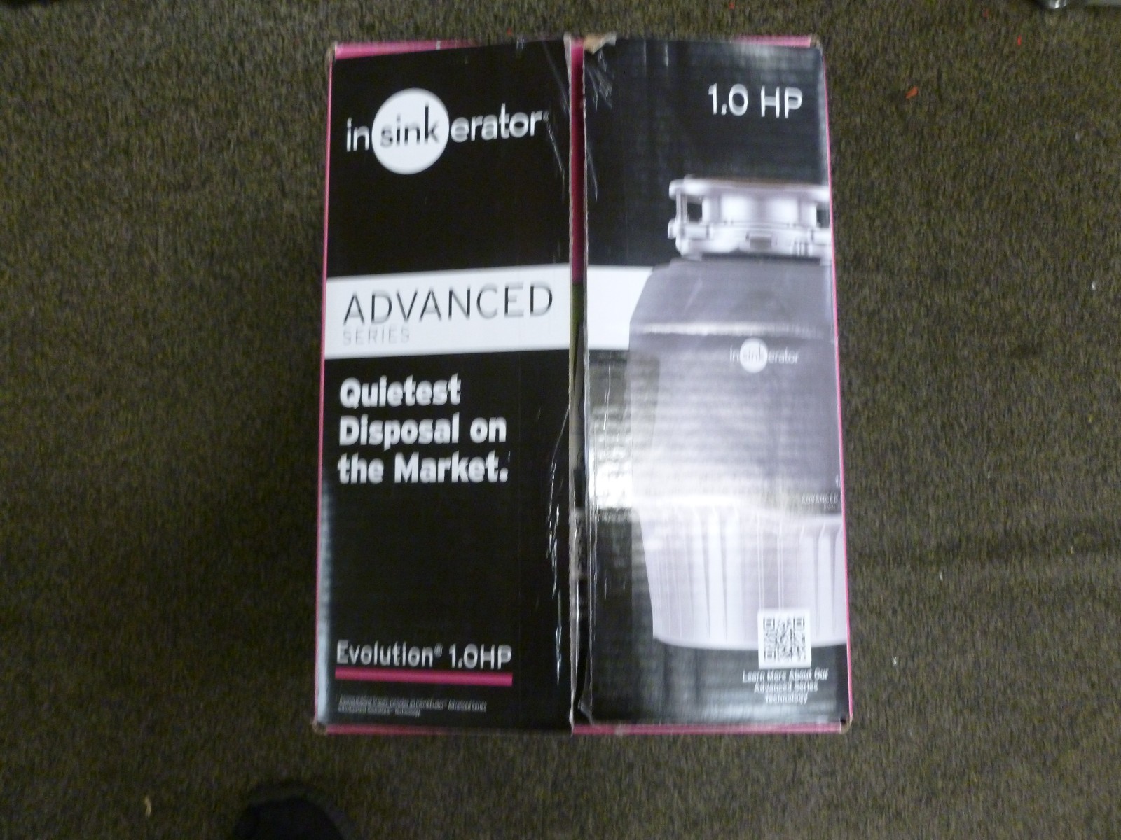 InSinkErator 80022-ISE Advanced Series Evolution 1HP Continuous Garbage Disposal
