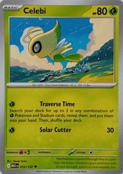 Celebi 012/132 Mega Evolution Uncommon
