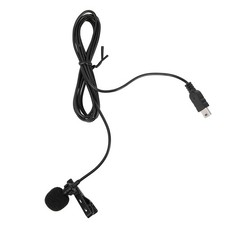 Mini USB Stereo External Microphone Professional Mic With Clip For Hero 3