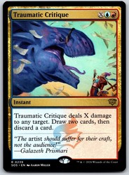 Traumatic Critique 239/444 Secrets of Strixhaven Rare