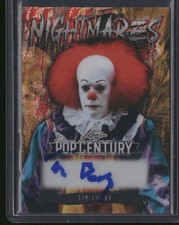 2026 Leaf Pop Century Nightmares Tim Curry 1/1 Nightmares Auto #N-TC1 Pennywise