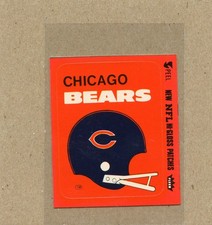 1978 Fleer Team Action Stickers Chicago Bears Hi Gloss Patch Ex-nm.....see Scan 1978 Fleer Team Action Stickers Chicago Bears Hi Gloss Patch Ex-nm.....see Scan