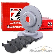 ZIMMERMANN SPORT-BREMSSCHEIBEN �348 +BREMSBEL�GE VORNE F�R BMW 5-ER F10 F11 530D