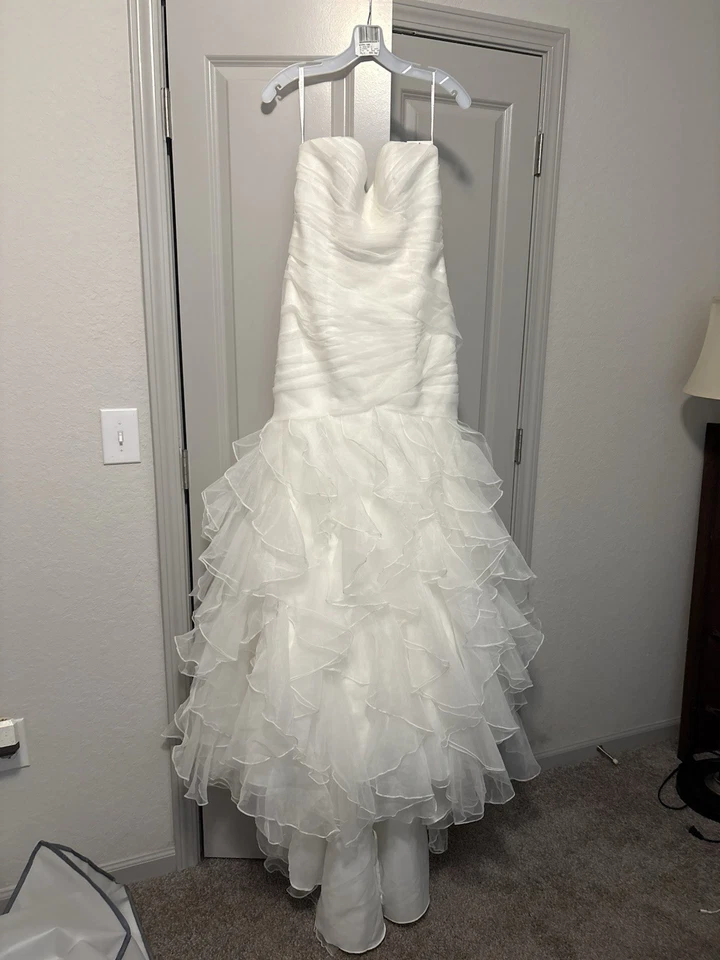 Vestido de novia mujer talla 12 Foto 4 de 4