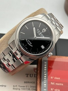 Tudor Glamour Date 55000 ，100% Original Watch