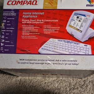 Compaq iPAQ IA-1 Home Internet MSN Companion w/ Box 173358-001 Model #1314
