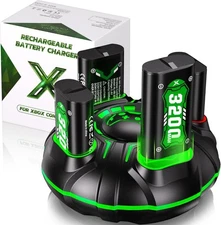 rechargeable batterie pack for xbox one controller with charger. 4*3200mah