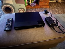 Sony BDP-S3700 Blu-Ray Player Home Theater Streaming Wi-Fi with Remote & Adaptor