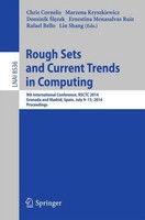 Rough Sets And Current Trends In Computing Chris Cornelis