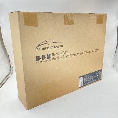 [Gebraucht] Ungeöffnet) Almost Real 1/43 B.O.M Bentley GT3 Team Absolute GT3 ...