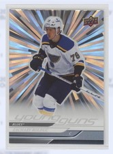 2024-25 Upper Deck Series 1 Zachary Bolduc Silver Outburst Young Guns SP #201