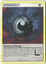 Darkness Energy 99/111 Uncommon Rising Rivals Pokemon Lightly Played