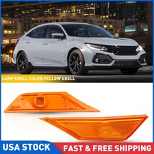 For 2016-2021 Honda Civic Pair Driver And Passenger Side Marker Light Reflector