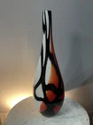 vintage 1970s Italian Murano glass vase 22”