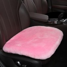 Funda protectora para asiento de coche de piel de oveja aut ntica de Australia