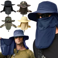 Summer Bucket Sun Hat for Men Women Wide Brim Fishing Camping Hunting Travel Cap