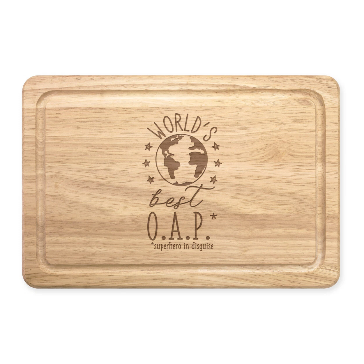 World's Best Pao Rectangular Cutting Board Funny Joke Favorite Grandma Grandpa