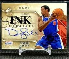 DeAndre Jordan 2009-10 SP Signature Edition Autograph#63/499!Clippers C Auto