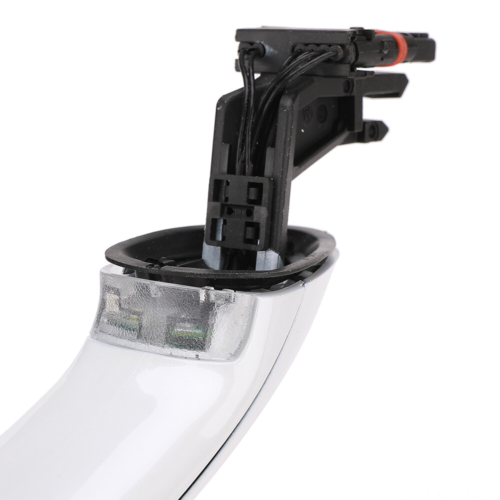 4x White Exterior Comfort Access door handle Set for BMW F10 F01 F02 ...