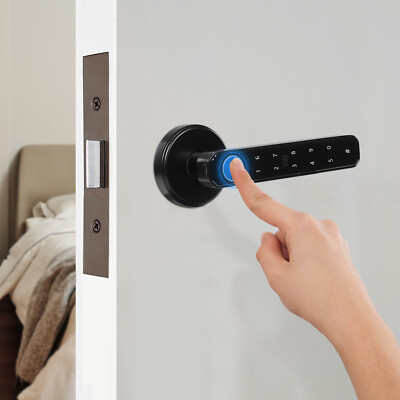 Fingerprint Smart Door Lock Biometric Door Lock With Handle  Control New
