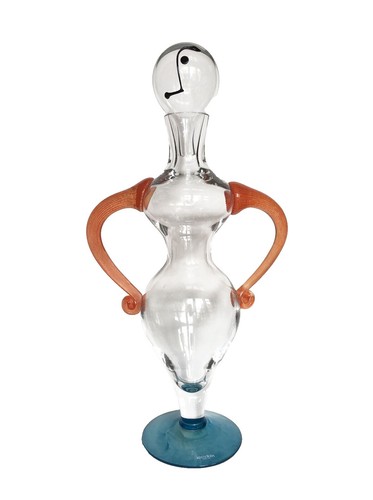 Paul Hoff for Kosta Boda and an unknown Swedish glass artist. Two