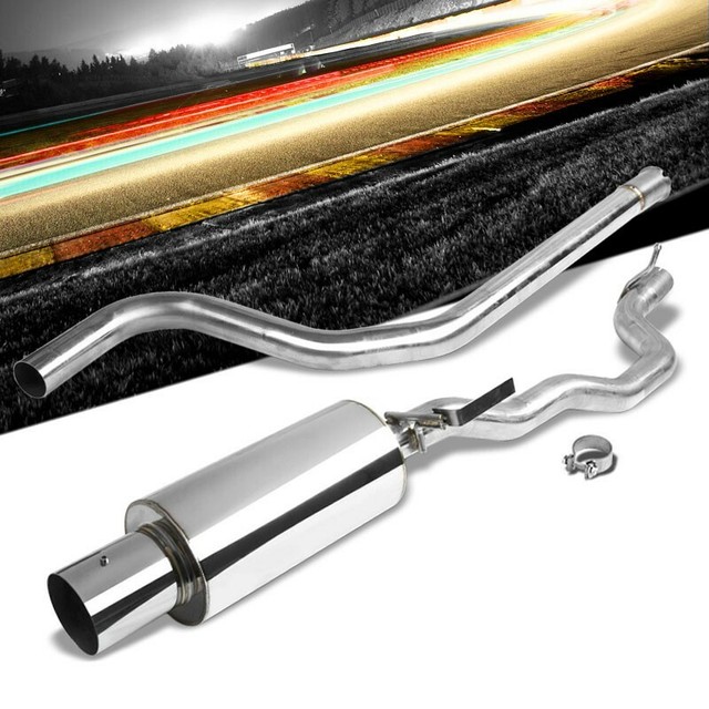 4" Round Muffler Tip Exhaust Catback System Kit For 9503 Cavalier/Sunfire 2.2L eBay
