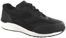 SAS Men's Shoes Journey Mesh Nova Black Comfort Sneaker Many Sizes And Widths