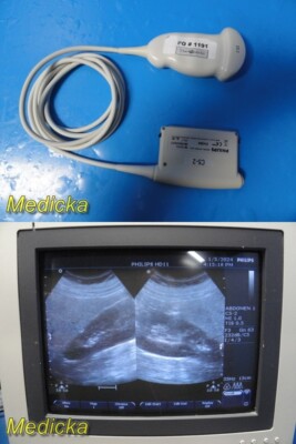 Philips C5-2 Model 21426A Convex Array Ultrasound Transducer, Cartridge ~ 33402