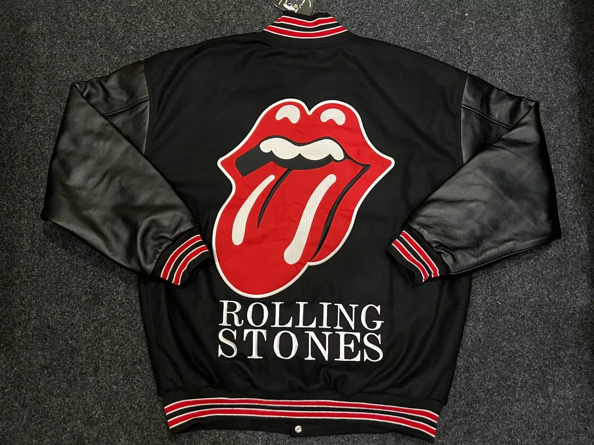 RARE Rolling Stones Varsity jacket size small medium Large XL 2XL 3XL